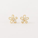 Arete Flor Punto Luz - AR40008