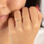 Anillo Corazón Strass - AN40006 - Imagen 2