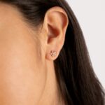 Arete Flor Strass - AT40006 - Imagen 2