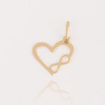Dije Corazón Infinito Oro 18k