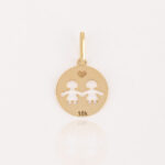 Dije De Niñas Oro 18k (precio no incluye cadena)