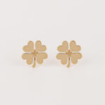 Aretes Cuatro Deseos Oro 18k