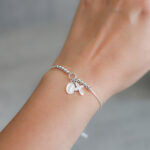 Pulsera sole cadena denario (plata) - Imagen 2