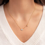 Collar ojo blanco punto de Luz - Imagen 2