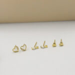 Aretes love perlita mini - Imagen 2