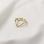 Anillo Corazón XL Calado - Imagen 2