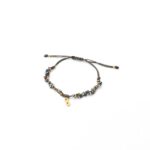 Pulsera Zoe Tonos Gris Y Lila Tornasol - Infinito - Imagen 2