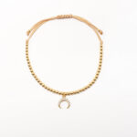 Pulsera Sole Esfera Hilo Luna Strass