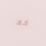 Aretes Mariposa de Luz Rosa