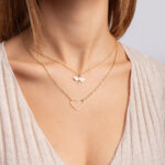 Collar Libélula Alas Blancas - Imagen 2