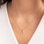 Collar Huesito de la Suerte Strass - Imagen 2