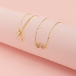 Collar Corazón Enlazado