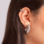 Argollas Dora Plateado - Imagen 2