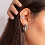 Argollas Dora Plateado - Imagen 4