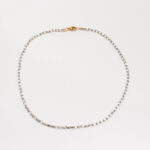 Collar Cristal Plateado