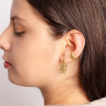 Argollas Chunky Eslabones - Imagen 2