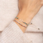 Pulsera Zoe Nature Verde - Espíritu Santo Plata - Imagen 2