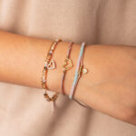 Pulsera Lia Snake Corazón Calado - Imagen 2