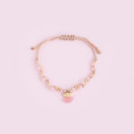 Pulsera Zoe - Cuarzo Rosado