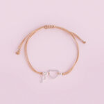 Pulsera Corazón Calado Mujer