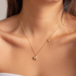 Collar Estrella Bombeada y Luna - Imagen 2