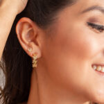 Aretes Maripositas Strass - Imagen 2