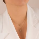 Collar Mariposa Oro 18k - Imagen 2