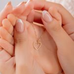 Dije Corazón Calado Oro 18k - Imagen 2