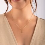 Collar Virgin Silhouette Oro 18k - Imagen 2