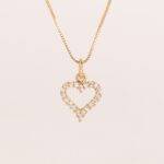 Collar Corazón Strass