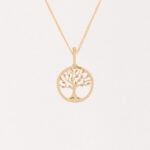 Collar Árbol Oro 18k