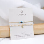 Pack BF Clásica: Vera tono crema luna strass+ lia turca