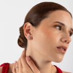 Arete Flor Strass - AT20009 - Imagen 2