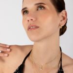 Argollas Snake Dorado - AG30019 - Imagen 2