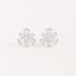 Arete Flor Strass - AT20009